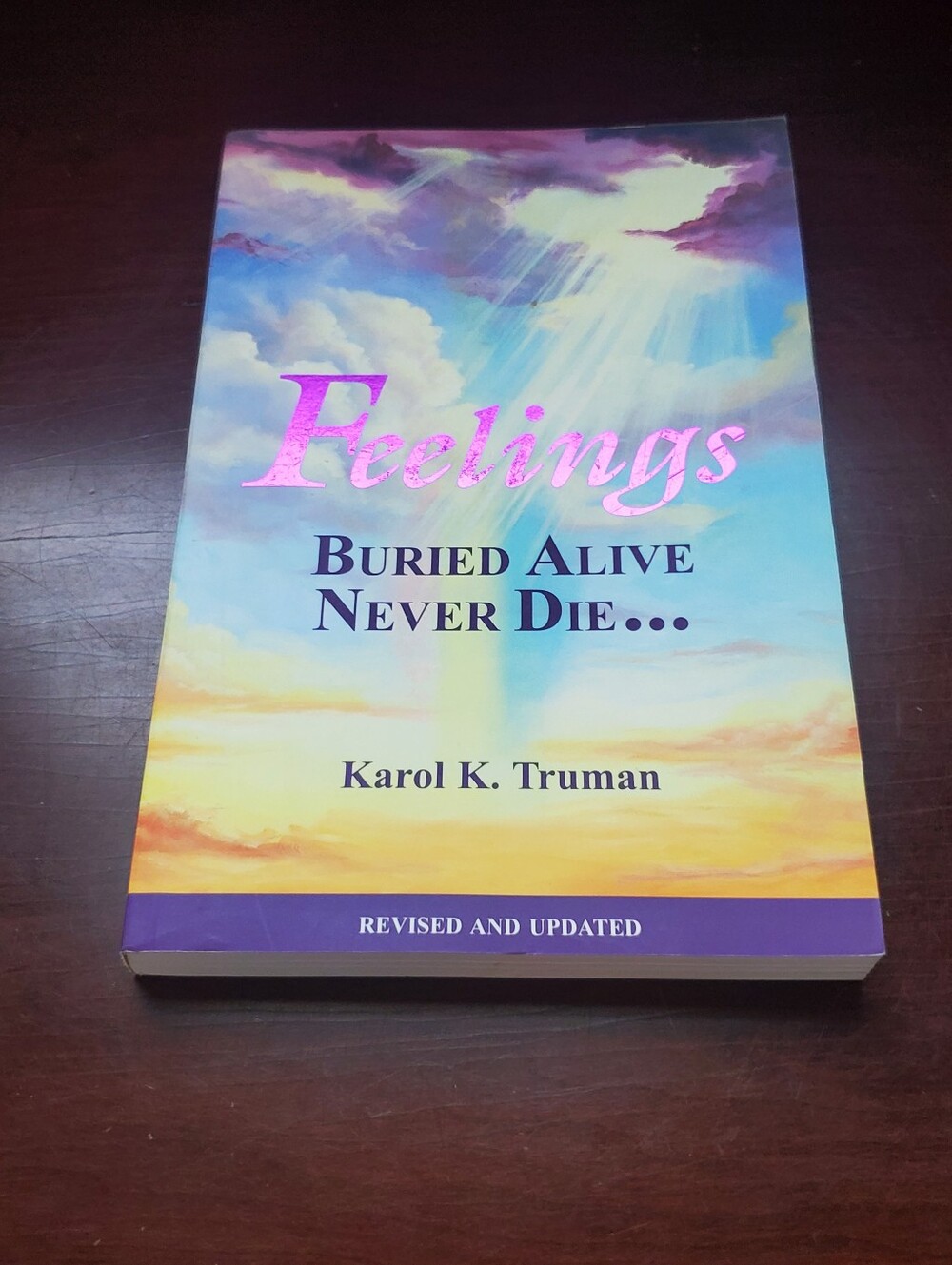 Feelings Buried Alive Never Die - Karol Truman Paperback Preowned